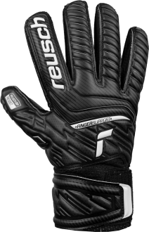 Reusch Attrakt Resist Finger Support Junior 5272610 7700 schwarz front